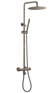 Душевая стойка Boheme Uno 468-NB никель брашированный